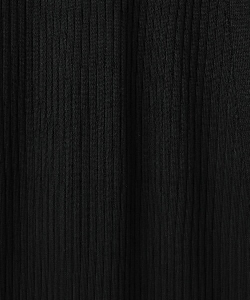 BEAUTY&YOUTH UNITED ARROWS（ビューティーアンドユースユナイテッドアローズ）の「【WEB限定 Wardrobe DAILY MINIMAL】リブニットフレアワンピース（ワンピース・レディース・ネイビー/モカ/ブラック・M/S）」の19枚目の写真