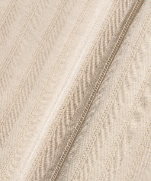 glamb(グラム)の「Stripe Jacquard Linen Shirt / ストライプジャガードリネンシャツ(シャツ/ブラウス・メンズ・ホワイト/ブラック/ブルー・S/M/L)」の18枚目の写真
