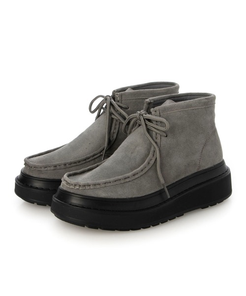 トミエコ（Tomieco）/本革　モカシンショートブーツ　デザインブーツ セール】本革 モカシンショートブーツ デザインブーツ（モカシン