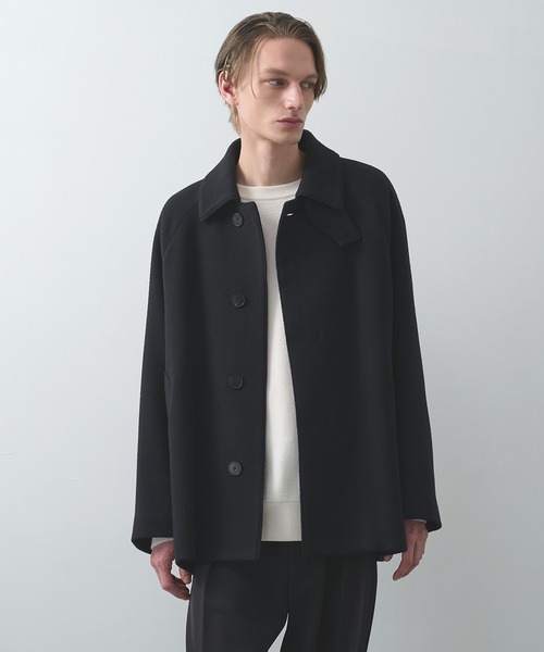 STUDIOUS】Cashmere Beaver Short Coat/カシミアビーバーショート