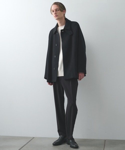 STUDIOUS】Cashmere Beaver Short Coat/カシミアビーバーショート