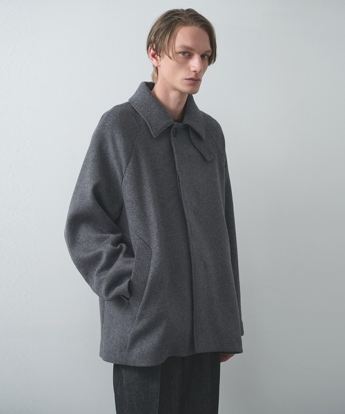 STUDIOUS】Cashmere Beaver Short Coat/カシミアビーバーショート