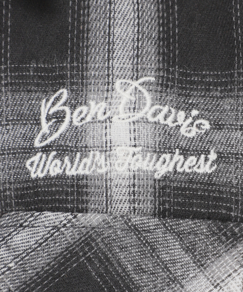 BEN DAVIS（ベンデイビス）の「BEN DAVIS別注 ネルチェック 刺繍ワークシャツ（シャツ/ブラウス・メンズ・ブラック/ブラウン/イエロー・MEDIUM/LARGE）」の11枚目の写真