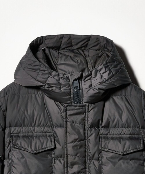 HERNO（ヘルノ）の「＜HERNO＞フーデッド ダウンジャケット（ダウンジャケット/コート・メンズ・ダークグレー/ネイビー・48/50/46）」の10枚目の写真
