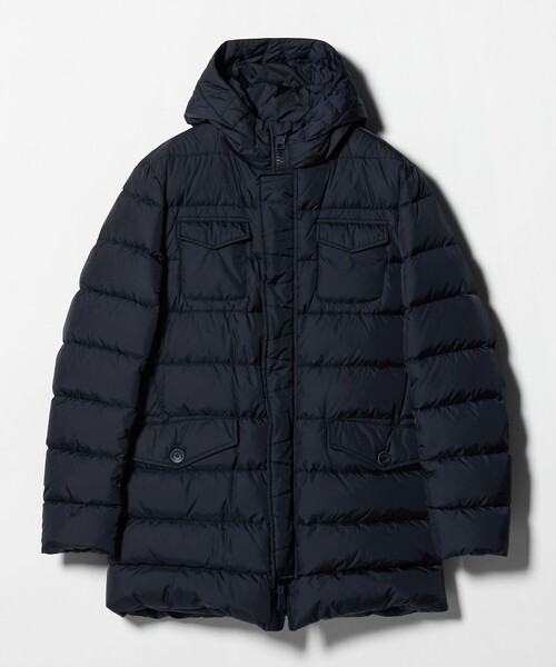 HERNO（ヘルノ）の「＜HERNO＞フーデッド ダウンジャケット（ダウンジャケット/コート・メンズ・ダークグレー/ネイビー・48/50/46）」の17枚目の写真
