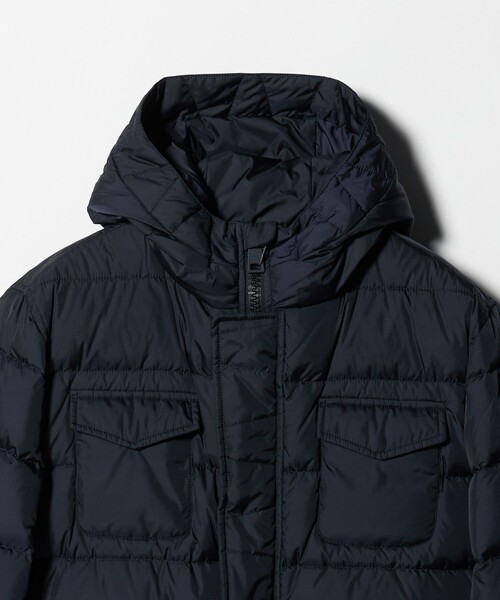 HERNO（ヘルノ）の「＜HERNO＞フーデッド ダウンジャケット（ダウンジャケット/コート・メンズ・ダークグレー/ネイビー・48/50/46）」の19枚目の写真