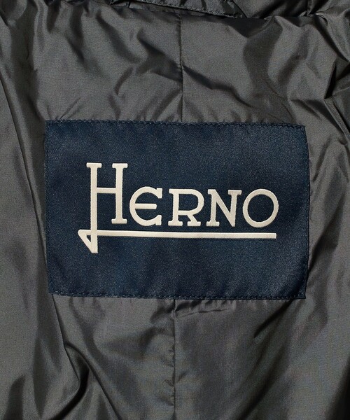 HERNO（ヘルノ）の「＜HERNO＞フーデッド ダウンジャケット（ダウンジャケット/コート・メンズ・ダークグレー/ネイビー・48/50/46）」の22枚目の写真