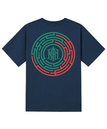KTN0015 パネルミロ 半袖Tシャツ - ネイビー