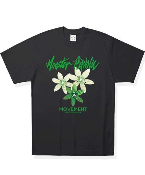 MONSTER REPUBLIC(モンスターリパブリック)の「スウィートフラワーミックスグリーンTシャツブラック(Tシャツ/カットソー・レディース・その他・LARGE/MEDIUM/SMALL/X-LARGE)」の2枚目の写真