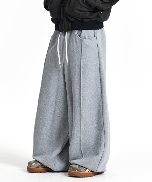 KICHUL(キチョル)の「EASIER BALLOON SWEAT PANTS (MELANGE GREY)(その他パンツ・レディース・その他・X-SMALL/SMALL/MEDIUM/LARGE)」の4枚目の写真