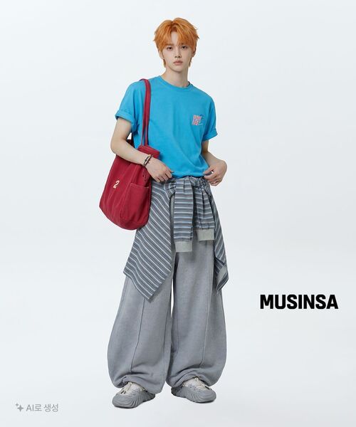 KICHUL(キチョル)の「EASIER BALLOON SWEAT PANTS (MELANGE GREY)(その他パンツ・レディース・その他・X-SMALL/SMALL/MEDIUM/LARGE)」の5枚目の写真