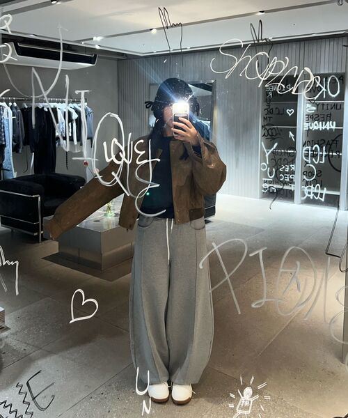 KICHUL(キチョル)の「EASIER BALLOON SWEAT PANTS (MELANGE GREY)(その他パンツ・レディース・その他・X-SMALL/SMALL/MEDIUM/LARGE)」の17枚目の写真
