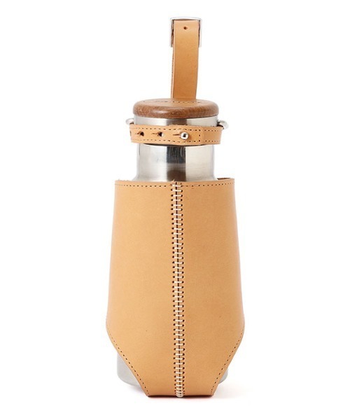 ETRE TOKYO 新作 タンドレザーボトルホルダー 水筒 タンブラー 新品 タンドレザーボトルホルダー（水筒）｜ETRE TOKYO（エトレトウキョウ
