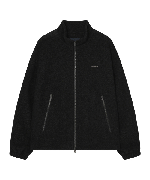 COVERNAT（カバーナット）の「ウールジップアップジャケット ブラック（その他アウター・レディース・その他・SMALL/MEDIUM/LARGE/X-LARGE）」の2枚目の写真