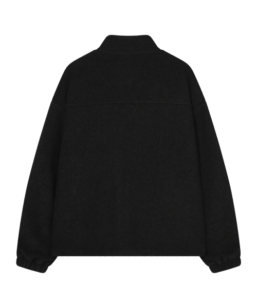 COVERNAT（カバーナット）の「ウールジップアップジャケット ブラック（その他アウター・レディース・その他・SMALL/MEDIUM/LARGE/X-LARGE）」の3枚目の写真
