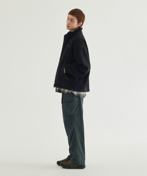 COVERNAT（カバーナット）の「ウールジップアップジャケット ブラック（その他アウター・レディース・その他・SMALL/MEDIUM/LARGE/X-LARGE）」の5枚目の写真