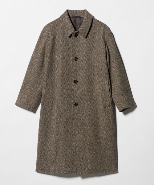 UNITED ARROWS ネップ ツイード バルマカーン コート 24AW UNITED ARROWS ネップ ツイード バルマカーン コート 24AW