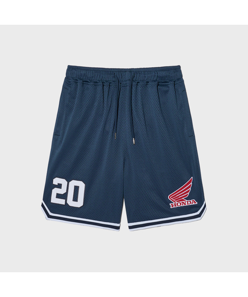PHYPS MOTORCYCLE(フィップスモーターサイクル)の「Lip Mesh Jersey Shorts Navy(その他パンツ・レディース・その他・SMALL/MEDIUM/X-LARGE/LARGE)」の1枚目の写真