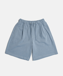 ESPIONAGE | プリーツスウェットショーツ ミスティブルー(その他パンツ)