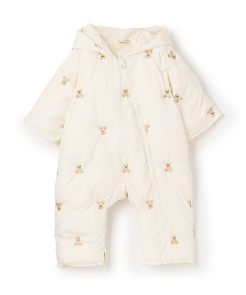 petit main(プティマイン)の「アソート刺しゅう中綿ジャンプスーツ(ロンパース・キッズ・ネイビー/アイボリー・80cm/70cm)」の13枚目の写真