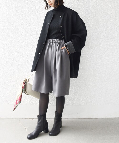 洗濯機可能〉ドロスト タック ハーフ パンツ（その他パンツ）｜SHIPS