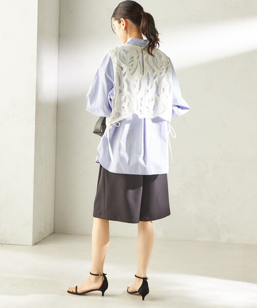 洗濯機可能〉ドロスト タック ハーフ パンツ（その他パンツ）｜SHIPS