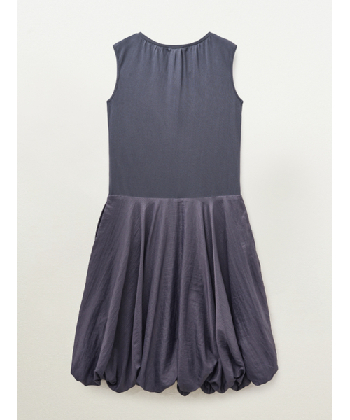 PEEVES PEEVES(フィブス フィブス)の「Shirred V-Neck Volume Dress / Deep Purple(ワンピース・レディース・その他・OS)」の5枚目の写真