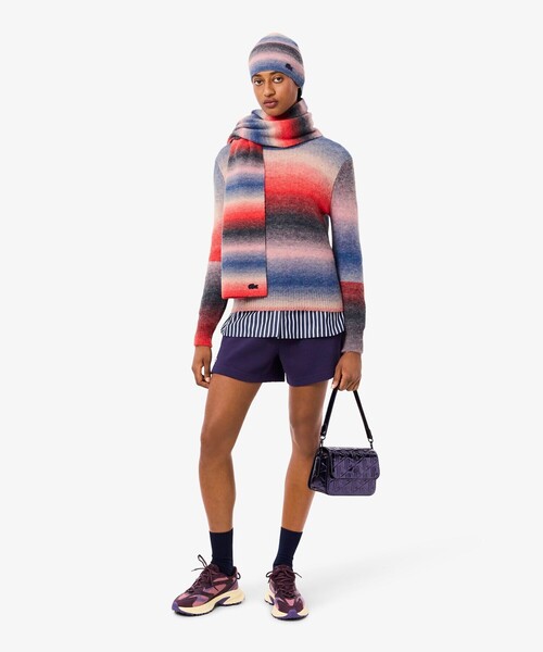 LACOSTE(ラコステ)の「グラデーションニット ウールセーター(ニット/セーター・レディース・マルチ・38/36)」の4枚目の写真