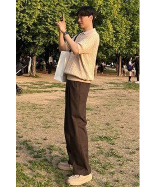 NONBLANK(ノンブランク)の「セミバルーンスラックス_BROWN(スラックス・メンズ・その他・SMALL/MEDIUM/LARGE/X-LARGE)」の7枚目の写真