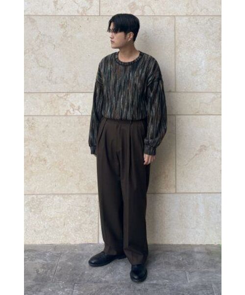 NONBLANK(ノンブランク)の「セミバルーンスラックス_BROWN(スラックス・メンズ・その他・SMALL/MEDIUM/LARGE/X-LARGE)」の9枚目の写真
