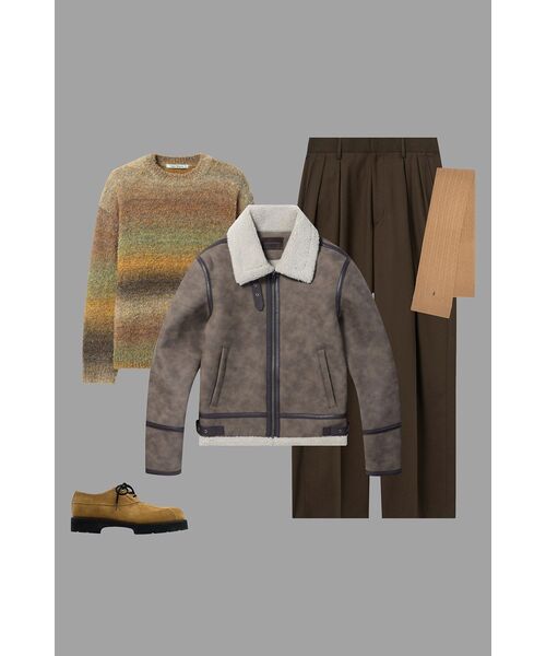 NONBLANK(ノンブランク)の「セミバルーンスラックス_BROWN(スラックス・メンズ・その他・SMALL/MEDIUM/LARGE/X-LARGE)」の13枚目の写真