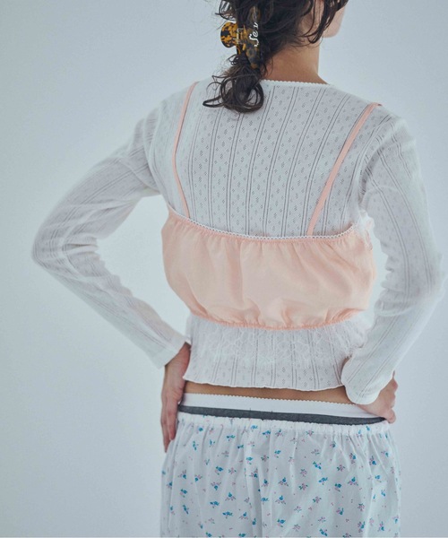 SEA(シー)の「コットンニット ショーツ(その他パンツ・レディース・ピンク/グレー/ブラック・ONE SIZE)」の2枚目の写真