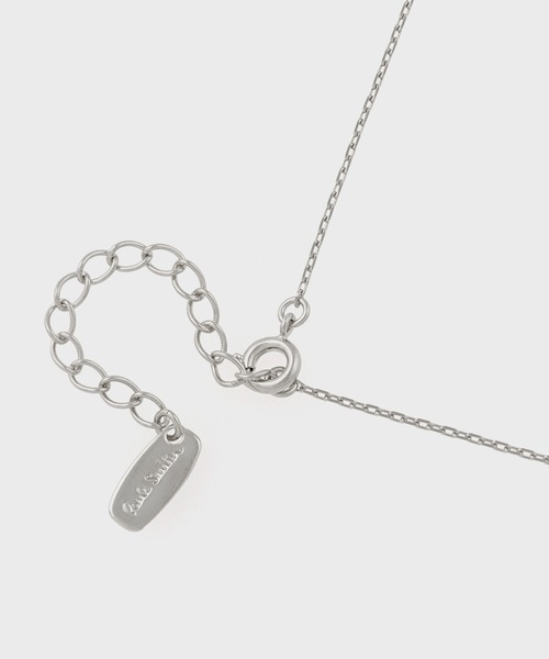 Paul Smith(ポールスミス)の「ウィメンズ "Double Ring Motif" ネックレス / 165646 210(ネックレス・レディース・シルバー・FREE)」の4枚目の写真