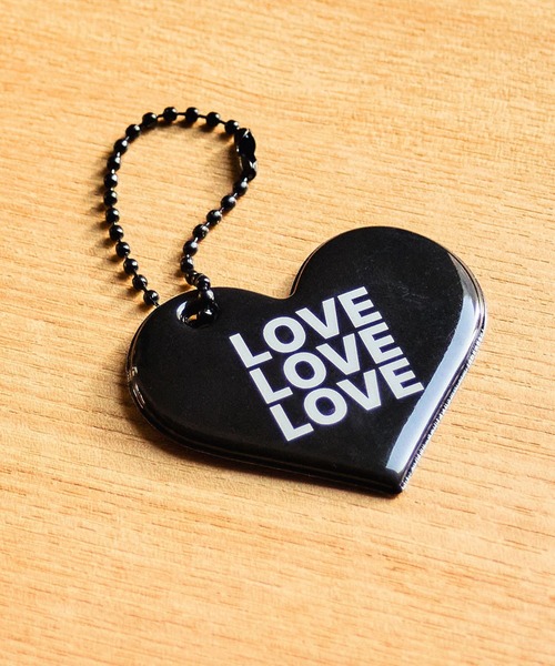 ROSE BUD(ローズバッド)の「(JAMMY FINGER)HEART KEY CHARM(チャーム・レディース・ブラック/ピンク・ONE SIZE)」の1枚目の写真