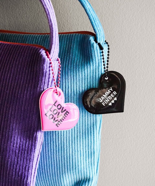 ROSE BUD(ローズバッド)の「(JAMMY FINGER)HEART KEY CHARM(チャーム・レディース・ブラック/ピンク・ONE SIZE)」の10枚目の写真