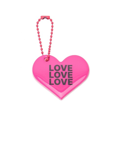 ROSE BUD(ローズバッド)の「(JAMMY FINGER)HEART KEY CHARM(チャーム・レディース・ブラック/ピンク・ONE SIZE)」の4枚目の写真