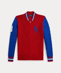 POLO RALPH LAUREN CHILDRENSWEAR（ポロ ラルフ ローレン チルドレンズウェア）の「Big Pony ケーブルニット コットン ジャケット（その他アウター）」