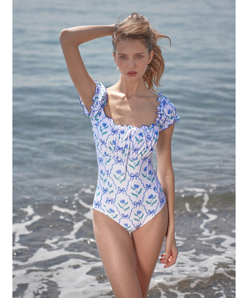 FORNILLO Swim _Blue Flower