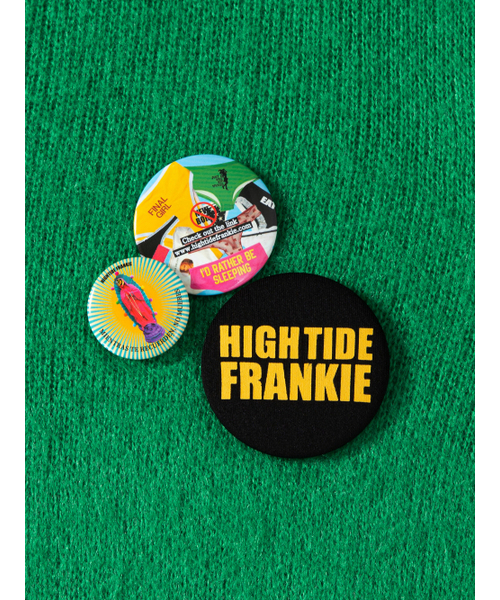 HIGHTIDEFRANKIE(ハイタイドフランキー)の「Frankie 3 Pins Round Knit Green(ニット/セーター・メンズ・グリーン・FREE)」の3枚目の写真