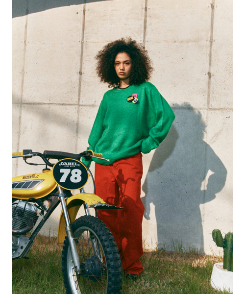 HIGHTIDEFRANKIE(ハイタイドフランキー)の「Frankie 3 Pins Round Knit Green(ニット/セーター・メンズ・グリーン・FREE)」の13枚目の写真