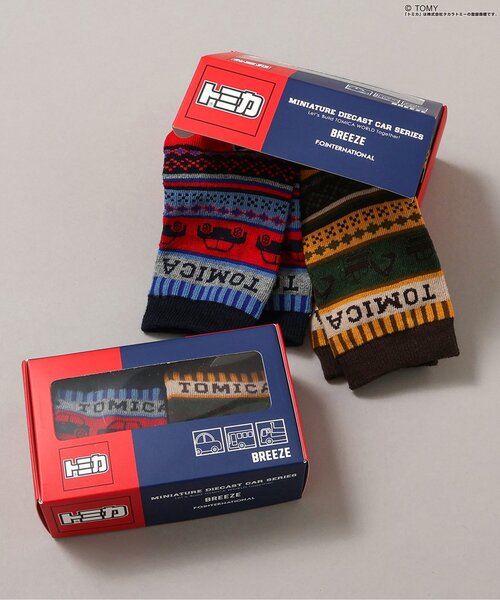 BREEZE（ブリーズ）の「TOMICA×BREEZE 2Pセットノルディックソックス（ソックス/靴下・キッズ・その他11・18/15 /12）」の14枚目の写真