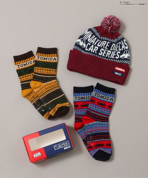 BREEZE（ブリーズ）の「TOMICA×BREEZE 2Pセットノルディックソックス（ソックス/靴下・キッズ・その他11・18/15 /12）」の13枚目の写真