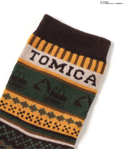 BREEZE（ブリーズ）の「TOMICA×BREEZE 2Pセットノルディックソックス（ソックス/靴下・キッズ・その他11・18/15 /12）」の4枚目の写真