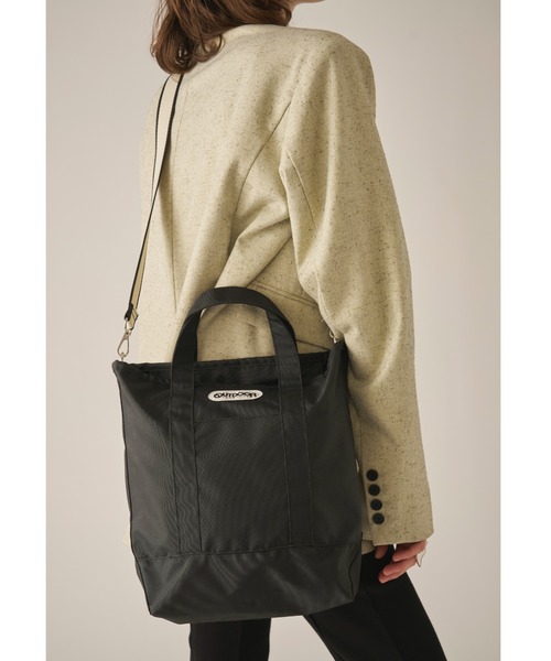 AIC.（エーアイシー）の「OUTDOOR Stripe Tape 2way Tote（トートバッグ・レディース・その他1/ブラック・FREE）」の20枚目の写真