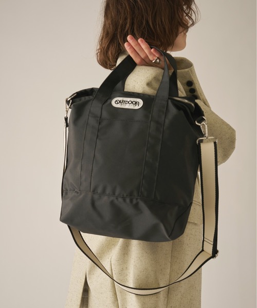 AIC.（エーアイシー）の「OUTDOOR Stripe Tape 2way Tote（トートバッグ・レディース・その他1/ブラック・FREE）」の17枚目の写真