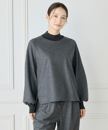 INED | 圧縮スムースドッキングニットプルオーバー【セットアップ対応】(Tシャツ/カットソー)