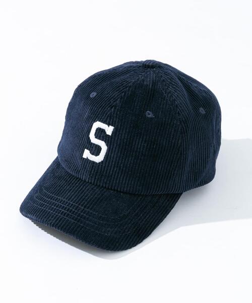 URBAN RESEARCH Sonny Label（アーバンリサーチサニーレーベル）の「コーデュロイ刺繍キャップ（キャップ・メンズ・オレンジ/ネイビー/ブラウン/ホワイト系その他・ONE SIZE）」の3枚目の写真