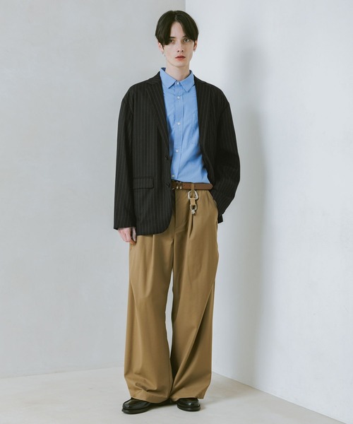 RAGEBLUE（レイジブルー）の「TRW Single Tailored Jacket/シングルテーラードジャケット【セットアップ対応】（テーラードジャケット・メンズ・ブラック系その他/ベージュ/ネイビー・SMALL/MEDIUM/LARGE）」の10枚目の写真