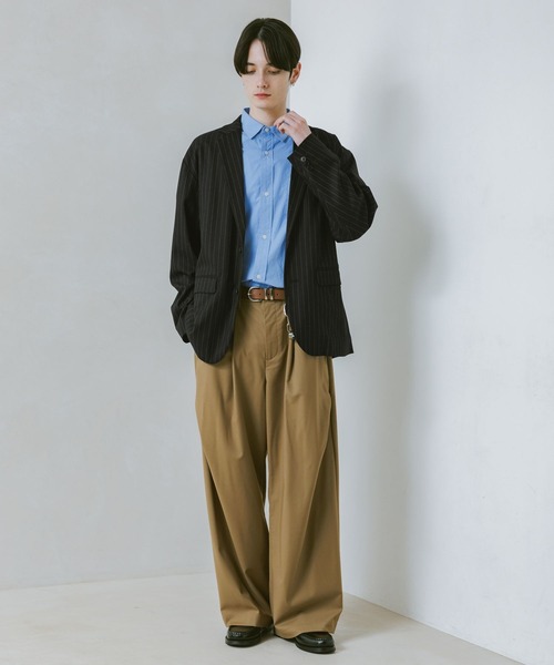 RAGEBLUE（レイジブルー）の「TRW Single Tailored Jacket/シングルテーラードジャケット【セットアップ対応】（テーラードジャケット・メンズ・ブラック系その他/ベージュ/ネイビー・SMALL/MEDIUM/LARGE）」の11枚目の写真