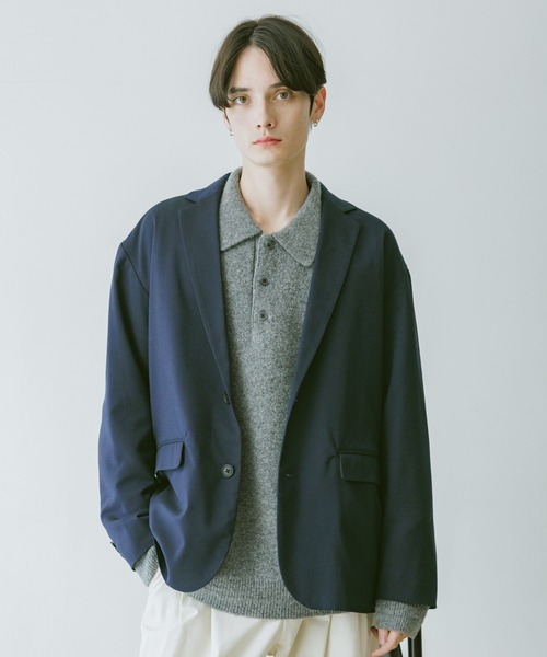 RAGEBLUE（レイジブルー）の「TRW Single Tailored Jacket/シングルテーラードジャケット【セットアップ対応】（テーラードジャケット・メンズ・ブラック系その他/ベージュ/ネイビー・SMALL/MEDIUM/LARGE）」の6枚目の写真